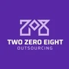 Two Zero Eight logo