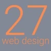 27 Web Design logo