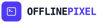 offline pixel logo