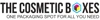 The cosmetic boxes logo