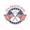 USA Drafts Man logo