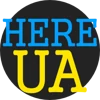 HereUA logo