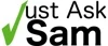 Just Ask Sam logo