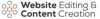 Website Editing & Content Creation logo