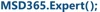 MSD 365 Expert logo