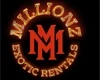 Millionz Exotic Rentals logo