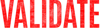 VALIDATE logo
