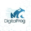 Digital frog logo