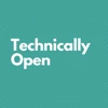 Technically open logo