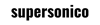 Supersonico logo