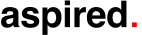 aspired. logo