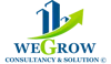 WeGrow Consultancy and Solution logo