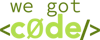 WeGotCode.com logo