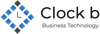 Clock b Business Technology logo