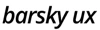 Barsky UX logo