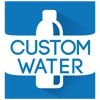 CustomWater.com logo
