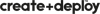 Create + Deploy logo