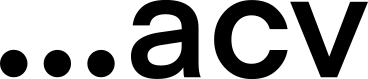 ACV multimedia logo