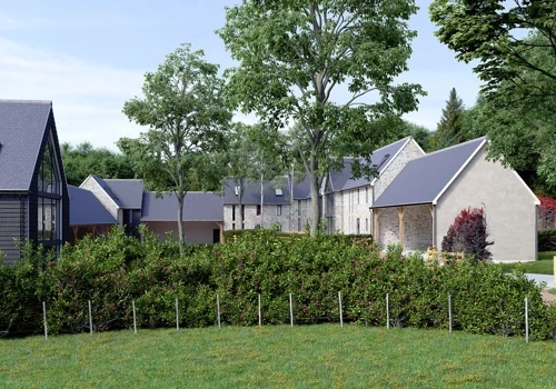 Barn conversion - 3d rendering