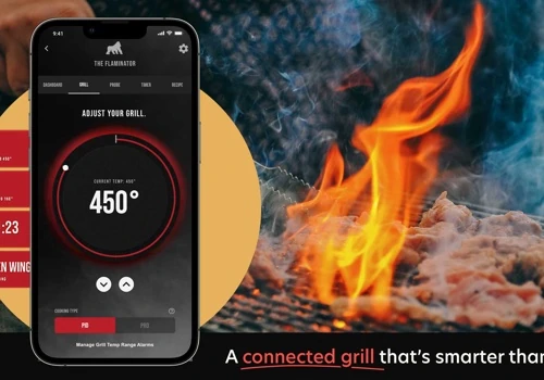 An application for smart grills