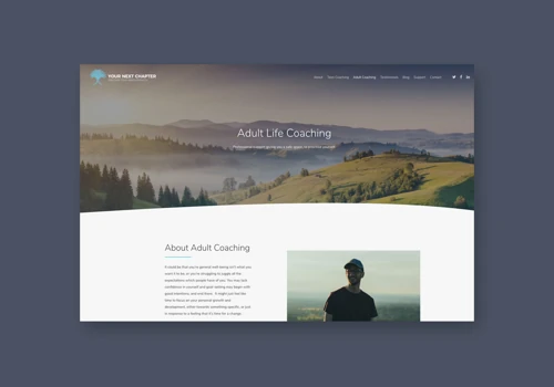 Web Design For Your Next Chapter