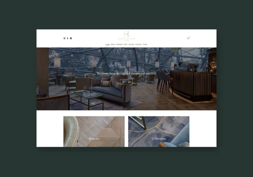 Web Design For Holmes Bespoke