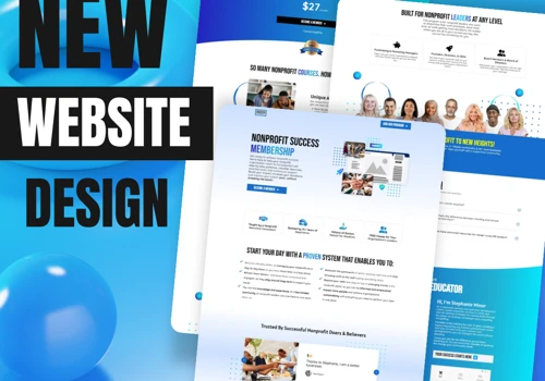 Nonprofit Consulting Website & Sales Funnel