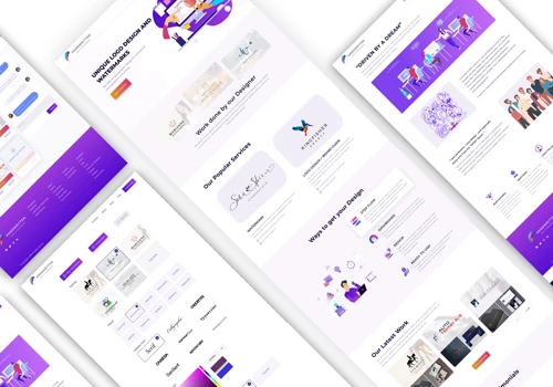 UX/UI Design of Handwritten LLC