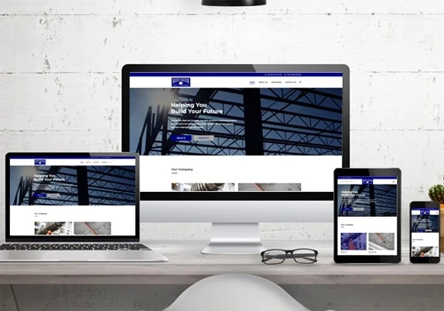Website Design for National Construction Company