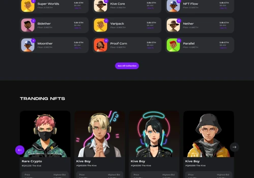 Web3 application- NFT Marketplace