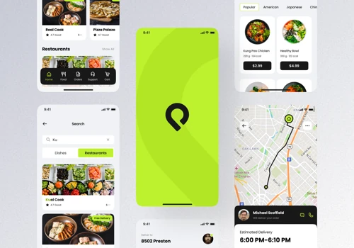 Online food ordering and delivery management