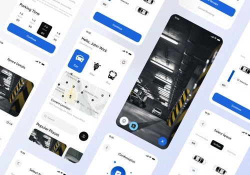 Digital car parking and smart park location