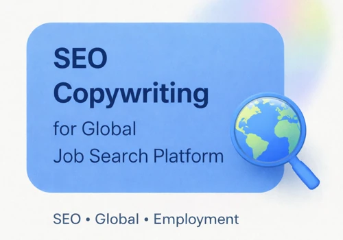 SEO Copywriting for Global Job Search Platform