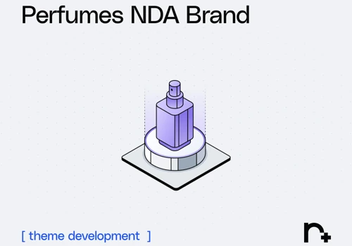 Shopify store development for a Perfumes NDA brand