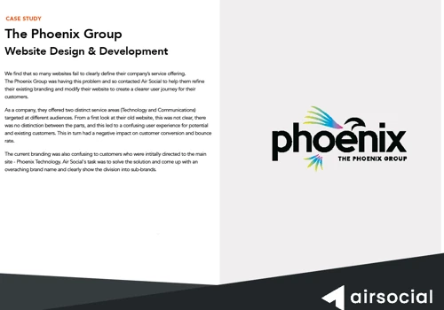 The Phoenix Group: Website Design & Development