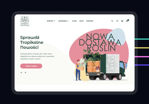 Tropiki - WooCommerce online shop and branding