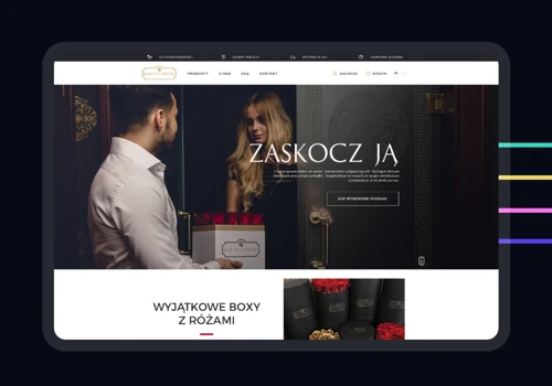 Rose Du Château - custom e-commerce