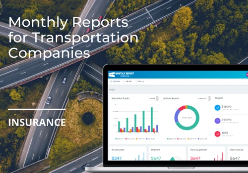 Monthly Reports for Transportation Companies