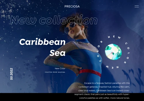 Preciosa Design Microsites
