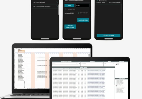 Hour registration app