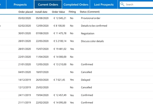 CRM module