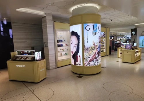 Gucci counter at Lotte Duty Free Downtown, Sydney