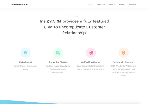 SaaS CRM web development