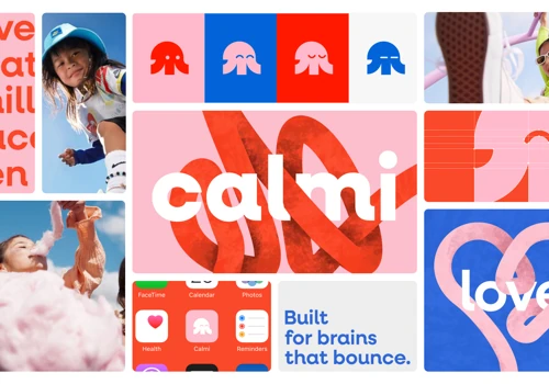 Calmi brand identity