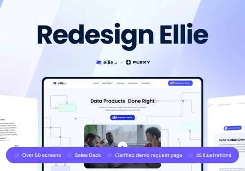 Mastering the art of rebranding Ellie.ai's website