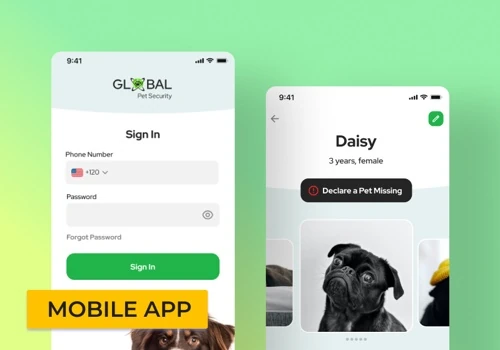 Custom Mobile App for Dog Owners