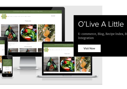 Website Design and SEO - O'Live A Little