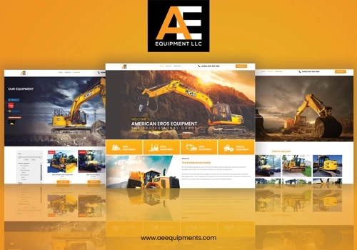 AE Equipments LLC Website Design & Development