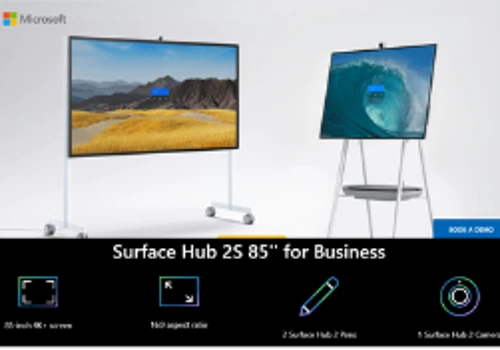 Web Page for Microsoft Surface Hub 2S