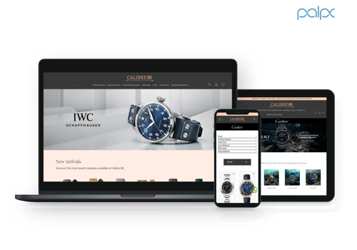 Calibre, Ecommerce, Magento, Design & Development.